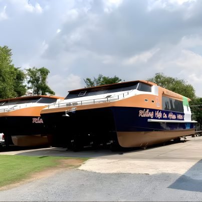 100 Passengers Customized Catamaran Luxury Water Taxi Ferry Aluminum/Fiberglass/Steel Fishing Cruising Travel