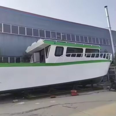 14m Aluminum Commercial Customized Sport Yacht for Fishing with Outboard Engine