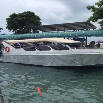40-Passenger Customized Aluminum Speed Boat Water Taxi Ferry Transport Welded Workmanship