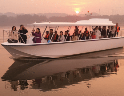 UBI 1230 Customized 30 Passengers 11.8M HD-1180B Welded Aluminum Cruising Yacht Water Taxi Ferry Transport River Patrol Fishing