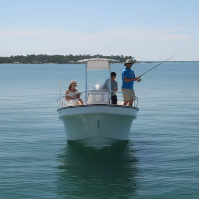 UBI 766 customized 7.6M 6-Passenger Fiberglass Sport Yacht 115HP Outboard Engine 25-30 Knots for Sightseeing Fishing Cruising
