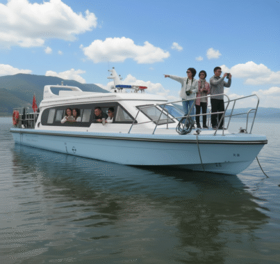 UBI 1630 Customized Aluminum Water Taxi Cruising Yacht 16M 30 PAX 300hp Outboard Engine