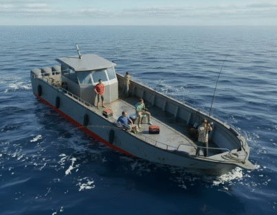 UBI 1810 Aluminum Customized Fishing Boat 18M 10 PAX OUTBOARD Engine Leisure Entertainment High-Speed